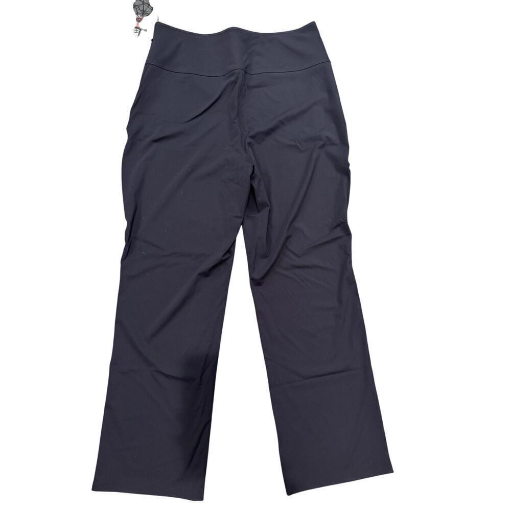 Spyder Active Women's XL Black Wide Leg Zip Pocket High Waist Yoga Pants NWT - Picture 2 of 6